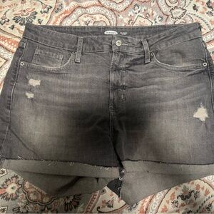 Old Navy Gray Denim Shorts